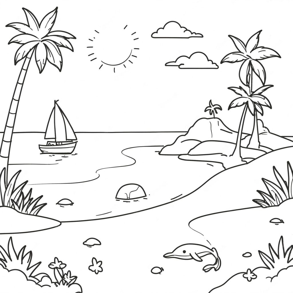 Ett sommarparadis vid havet