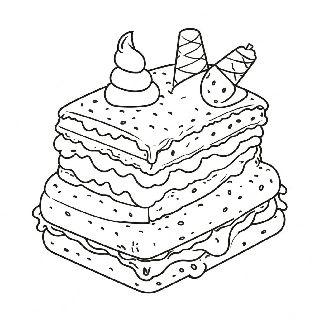 Sandwich-glass i genomskärning